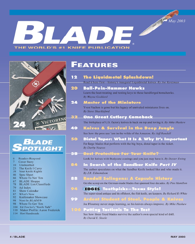 Blade 200305